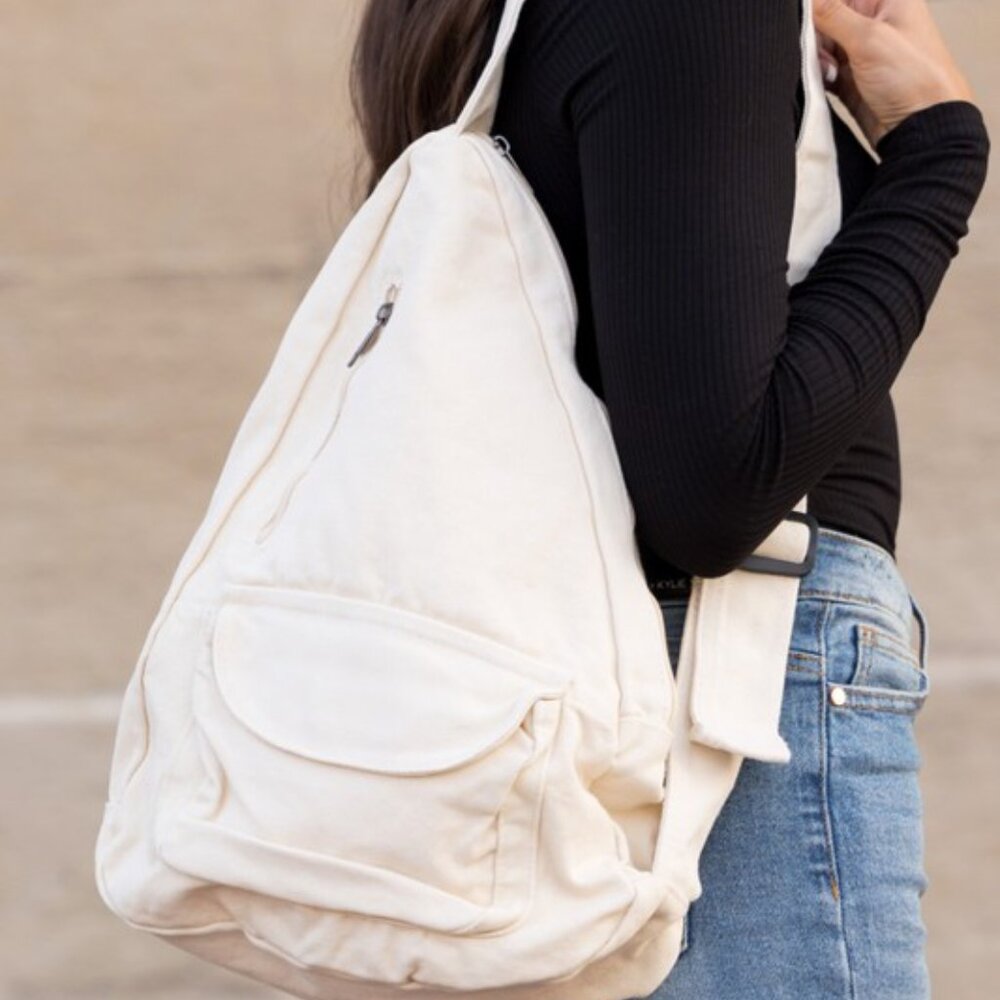 Oversized Canvas Sling - Picture 3 of 6